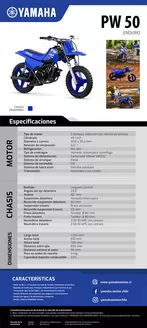 Catálogo Yamaha | PW 50 3 | 2026-09-15T00:00:00.000Z - 2026-09-29T00:00:00.000Z