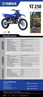 Catálogo Yamaha | YZ 250 3 | 2026-09-15T00:00:00.000Z - 2026-09-29T00:00:00.000Z