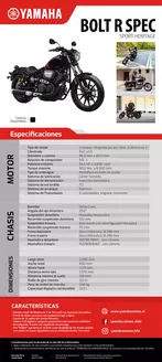 Catálogo Yamaha en Talca (Maule) | BOLT R SPEC | 2026-09-15T00:00:00.000Z - 2026-09-29T00:00:00.000Z