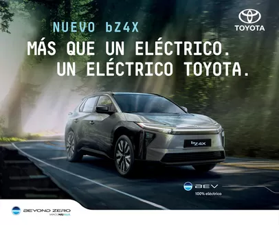 Catálogo Toyota | FT bz4X | 2026-01-01T00:00:00.000Z - 2026-12-31T00:00:00.000Z