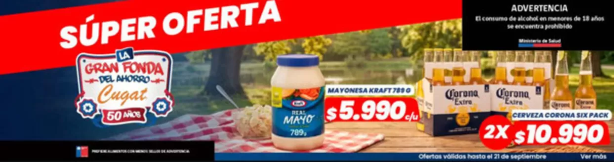 Catálogo Cugat en Chiguayante | Hasta 40% dcto! | 2026-09-17T00:00:00.000Z - 2026-09-21T00:00:00.000Z