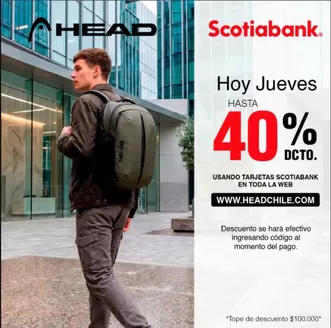 Catálogo Head | Hasta 40% dcto. | 2026-09-17T00:00:00.000Z - 2026-09-30T00:00:00.000Z
