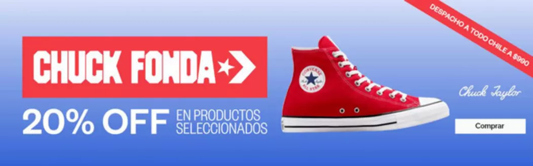 Catálogo Converse | 20% Off! | 2026-09-18T00:00:00.000Z - 2026-10-02T00:00:00.000Z