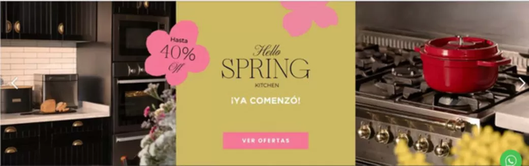 Catálogo Kitchen Center | Hasta 40% Off! | 2026-09-22T00:00:00.000Z - 2026-10-06T00:00:00.000Z