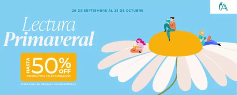 Catálogo Librería Antartica en La Pintana | Hasta 50% Off! | 2026-09-28T00:00:00.000Z - 2026-10-25T00:00:00.000Z