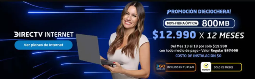 Catálogo DirecTV | Ofertas promocional! | 2026-10-01T00:00:00.000Z - 2026-11-01T00:00:00.000Z