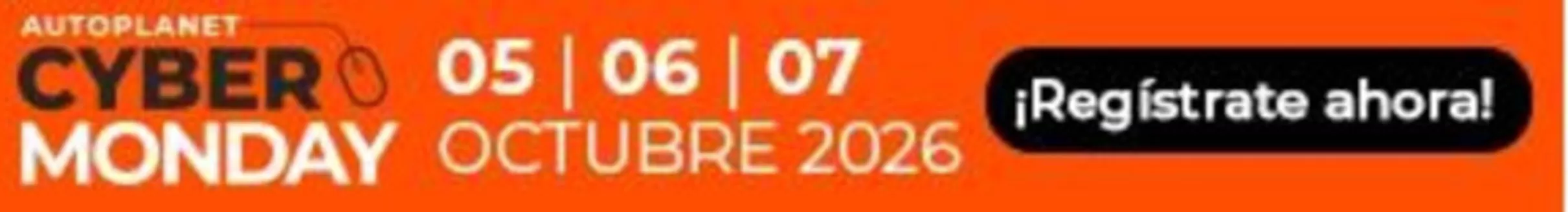Catálogo Autoplanet | Ofertas exclusivas para nuestros clientes | 2026-10-05T00:00:00.000Z - 2026-10-07T00:00:00.000Z