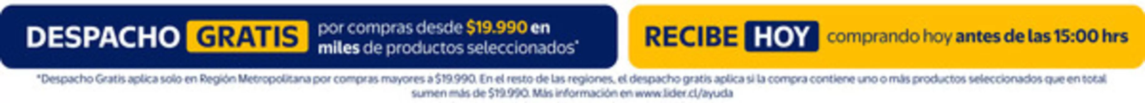 Catálogo Lider | Ofertas y gangas exclusivas | 2026-10-06T00:00:00.000Z - 2026-10-20T00:00:00.000Z