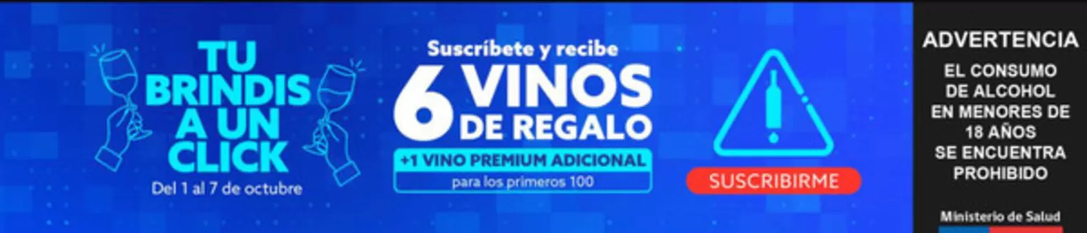 Catálogo Club de Amantes del Vino | Hasta un 50% dcto! | 2026-10-05T00:00:00.000Z - 2026-10-07T00:00:00.000Z