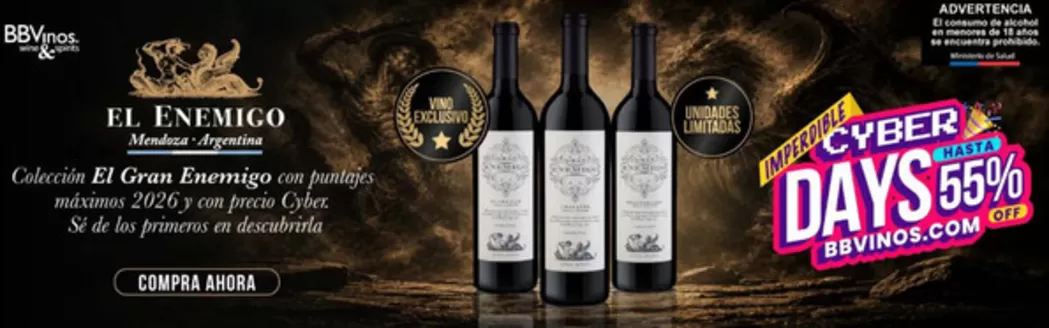 Catálogo Bbvinos | Hasta 55% Off! | 2026-10-05T00:00:00.000Z - 2026-10-11T00:00:00.000Z