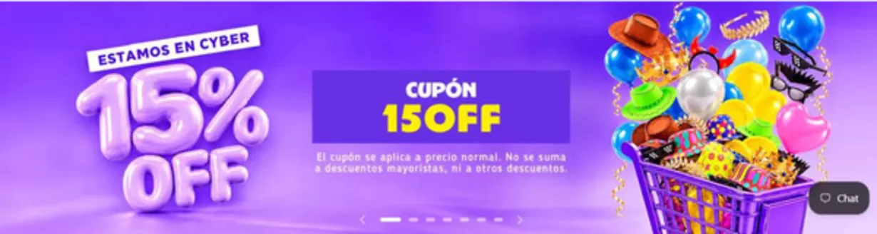 Catálogo Cotillón Express | 15% Off! | 2026-10-06T00:00:00.000Z - 2026-10-11T00:00:00.000Z