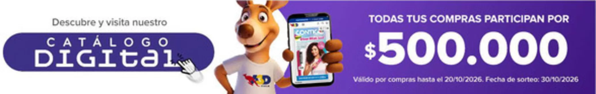 Catálogo A3D | Nuestras mejores ofertas para ti | 2026-10-08T00:00:00.000Z - 2026-10-20T00:00:00.000Z