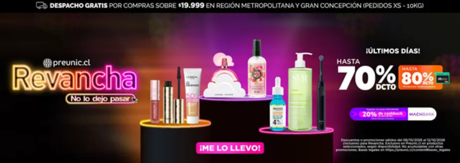 Catálogo PreUnic en Coyhaique | Nuestras mejores gangas | 2026-10-13T00:00:00.000Z - 2026-10-27T00:00:00.000Z