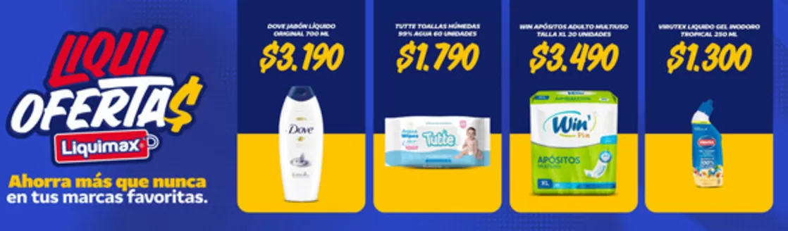 Catálogo Liquimax | Ofertas Liquimax | 2026-10-15T00:00:00.000Z - 2026-10-29T00:00:00.000Z