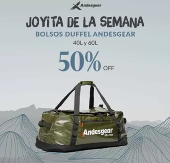 Catálogo Andesgear | Hasta 50% Off! | 2026-10-15T00:00:00.000Z - 2026-10-31T00:00:00.000Z