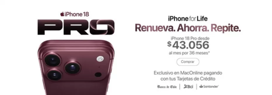 Catálogo MacOnline | Ofertas exclusivos! | 2026-10-16T00:00:00.000Z - 2026-10-31T00:00:00.000Z