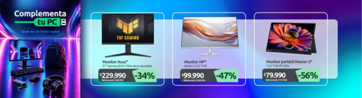 Catálogo PC Factory en Concepción | Ofertas especiales atractivas para todos | 2026-10-20T00:00:00.000Z - 2026-11-03T00:00:00.000Z