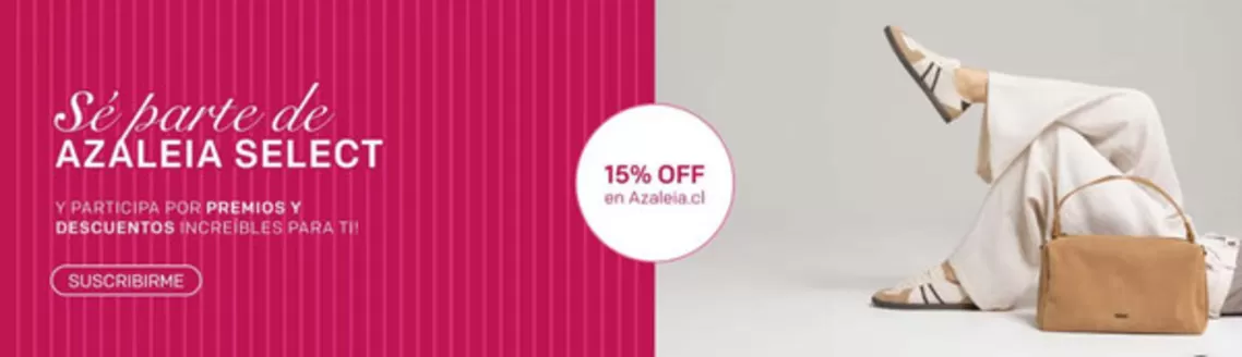 Catálogo Azaleia | 15% Off! | 2026-10-19T00:00:00.000Z - 2026-11-15T00:00:00.000Z