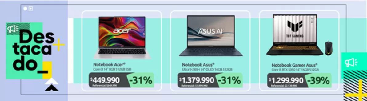 Catálogo PC Factory en Concepción | Ofertas para cazadores de gangas | 2026-10-22T00:00:00.000Z - 2026-11-05T00:00:00.000Z