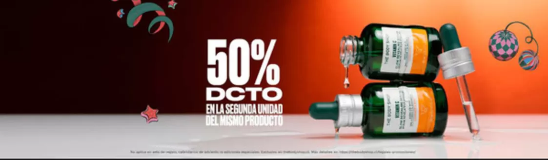 Catálogo The Body Shop en Llanquihue | 50% dcto! | 2026-10-26T00:00:00.000Z - 2026-11-09T00:00:00.000Z