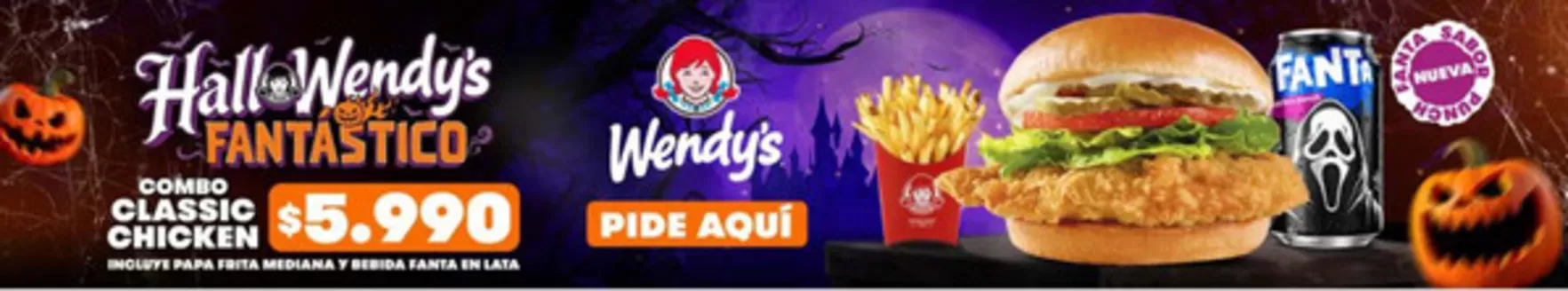 Catálogo Wendy's en Quilpué | Ofertas promocional! | 2026-10-29T00:00:00.000Z - 2026-11-30T00:00:00.000Z