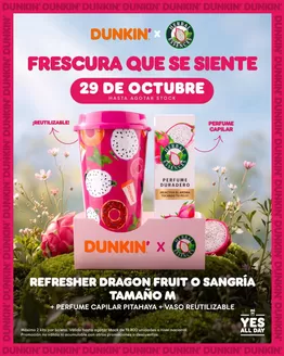 Catálogo Dunkin Donuts en Quilpué | Frescura que se siente | 2026-10-29T00:00:00.000Z - 2026-10-29T00:00:00.000Z