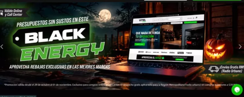 Catálogo Vitel | Black energy! | 2026-10-29T00:00:00.000Z - 2026-11-01T00:00:00.000Z