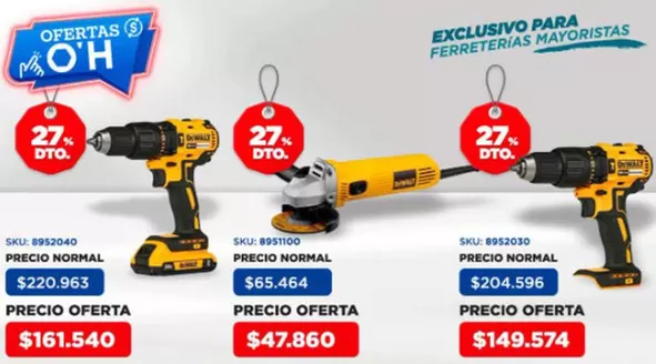 Catálogo Ferretería O'Higgins | Ofertas O'H | 2026-10-30T00:00:00.000Z - 2026-11-13T00:00:00.000Z