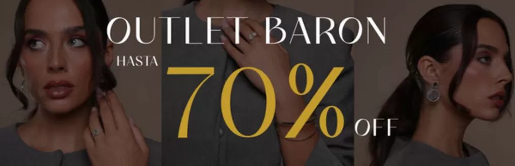 Catálogo Joyas Barón | Outlet Baron Hasta 70% Off | 2026-10-30T00:00:00.000Z - 2026-11-10T00:00:00.000Z