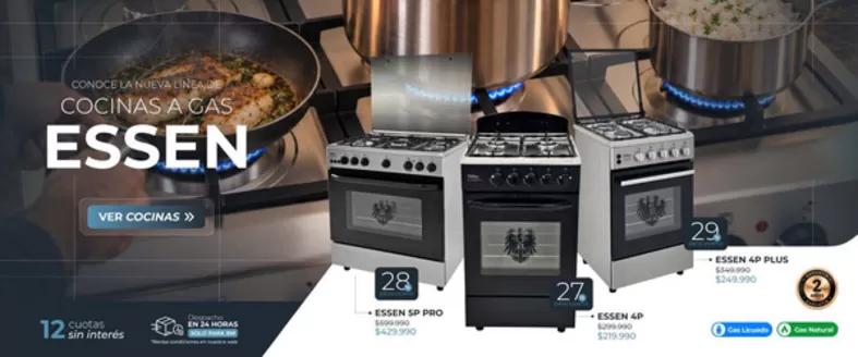 Catálogo Albin Trotter | Conoce La Nueva Linea De Cocinas A Gas ESSEN | 2026-10-30T00:00:00.000Z - 2026-11-12T00:00:00.000Z
