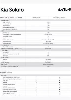 Catálogo Kia en San Miguel | Kia Soluto | 2025-05-03T00:00:00.000Z - 2026-05-03T00:00:00.000Z