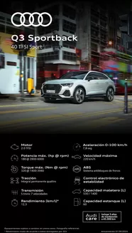 Catálogo Audi en Lo Barnechea | Ofertas para cazadores de gangas | 2025-06-12T00:00:00.000Z - 2026-06-12T00:00:00.000Z