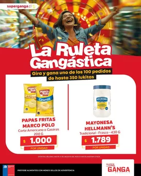 Catálogo Super Ganga en Chillán Viejo | Ofertas y gangas exclusivas | 2025-07-16T00:00:00.000Z - 2025-08-11T00:00:00.000Z