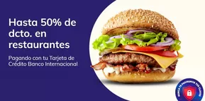 Catálogo Banco Internacional en La Serena | Hasta 50% de dcto. en restaurante! | 2025-07-18T00:00:00.000Z - 2025-08-01T00:00:00.000Z