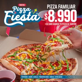 Catálogo Domino's Pizza en Calama | Pizza fiesta! | 2025-07-21T00:00:00.000Z - 2025-08-04T00:00:00.000Z