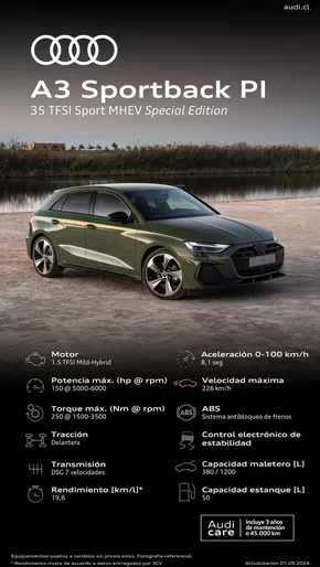 Catálogo Audi en Coquimbo | Excelente oferta para todos los clientes | 2025-07-24T00:00:00.000Z - 2026-07-24T00:00:00.000Z