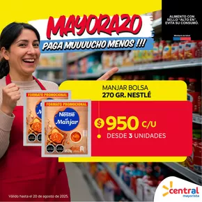 Catálogo Central Mayorista en Vitacura | Paga muuucho menos!!! | 2025-07-24T00:00:00.000Z - 2025-08-20T00:00:00.000Z