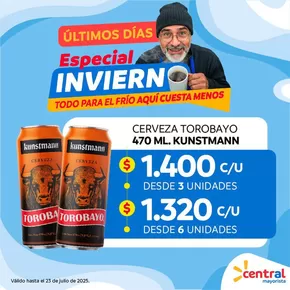 Catálogo Central Mayorista en Maipú | Gran variedad de ofertas | 2025-07-25T00:00:00.000Z - 2025-08-08T00:00:00.000Z