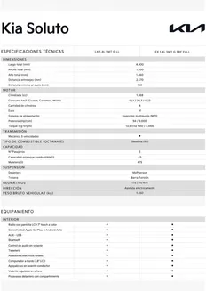 Catálogo Kia | Kia Soluto | 2025-07-28T00:00:00.000Z - 2026-07-28T00:00:00.000Z