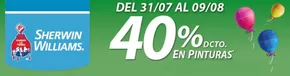 Catálogo Sherwin Williams en La Reina | Hasta 40% dcto! | 2025-07-29T00:00:00.000Z - 2025-08-12T00:00:00.000Z