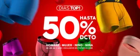 Catálogo Top Underwear en La Calera | Hasta 50% dcto! | 2025-07-29T00:00:00.000Z - 2025-08-12T00:00:00.000Z