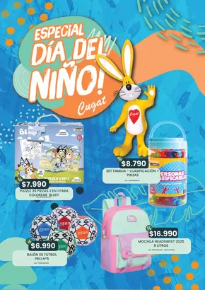 Catálogo Cugat en Vitacura | Día del niño! | 2025-07-31T00:00:00.000Z - 2025-08-14T00:00:00.000Z