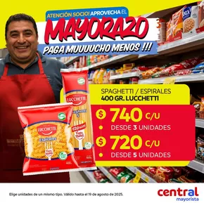 Catálogo Central Mayorista en Vitacura | Ofertas especiales atractivas para todos | 2025-07-31T00:00:00.000Z - 2025-08-19T00:00:00.000Z