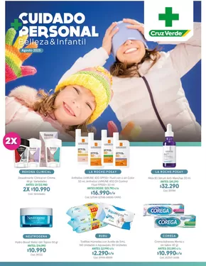 Catálogo Cruz Verde en Estación Central | Ofertas principales para todos los clientes | 2025-08-01T00:00:00.000Z - 2025-08-31T00:00:00.000Z