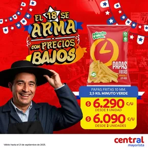 Catálogo Central Mayorista en Ovalle | Gran variedad de ofertas | 2025-08-05T00:00:00.000Z - 2025-09-21T00:00:00.000Z