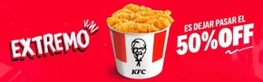 Catálogo KFC | Es dejar pasar el 50% Off! | 2025-08-06T00:00:00.000Z - 2025-08-21T00:00:00.000Z