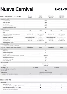Catálogo Kia | Kia Carnival | 2025-08-09T00:00:00.000Z - 2026-08-09T00:00:00.000Z