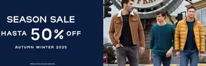 Season sale! Hasta 50% Off.