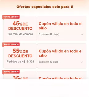 Hasta 55% de descuento!