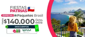 Catálogo Viajes Falabella en Calama | Paquetes Brasil! | 2025-08-12T00:00:00.000Z - 2025-08-27T00:00:00.000Z